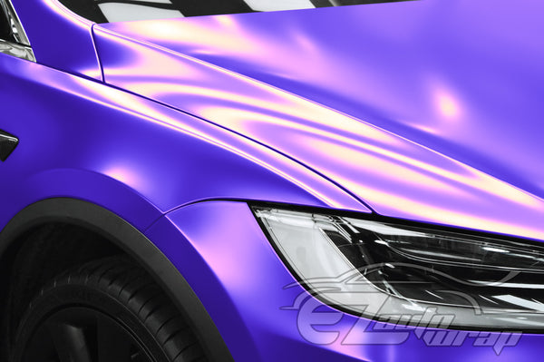 Matte Metallic Satin Pearl Purple Vinyl Wrap