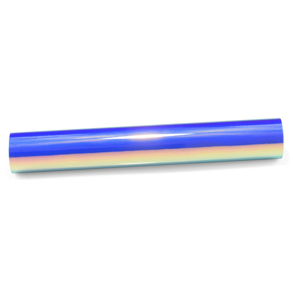 Neo Holographic Blue Vinyl Wrap