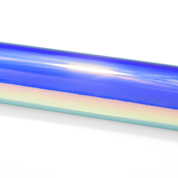 Neo Holographic Blue Vinyl Wrap