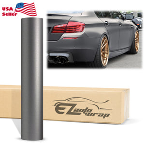 Matte Metallic Foggy Charcoal Gray Vinyl Wrap