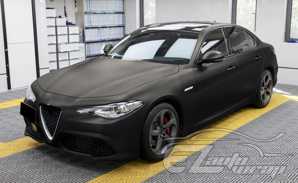 Heavy Metallic Matte Storm Black – Car Vinyl Supplier