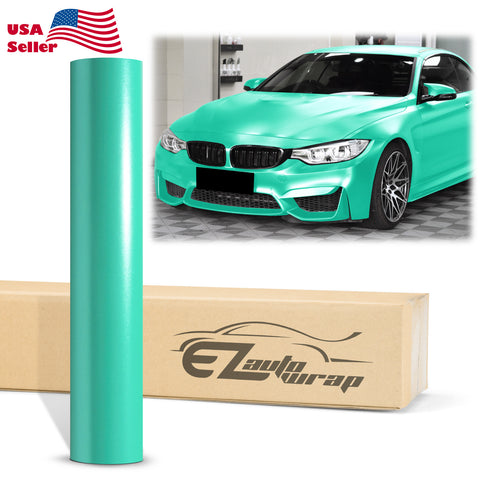 Matte Metallic Satin Pearl Lake Green Vinyl Wrap