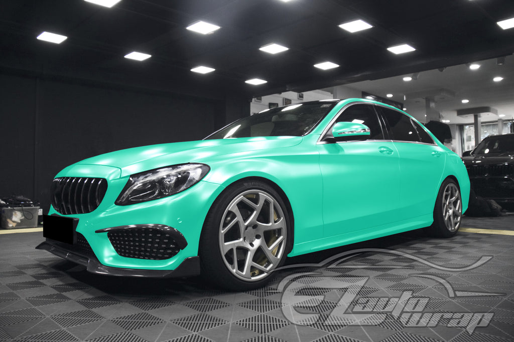 Matte Metallic Satin Pearl Dark Green Vinyl Wrap – EzAuto Wrap