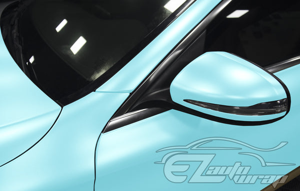 Matte Metallic Satin Pearl Teal Vinyl Wrap