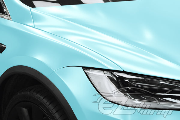 Matte Metallic Satin Pearl Teal Vinyl Wrap