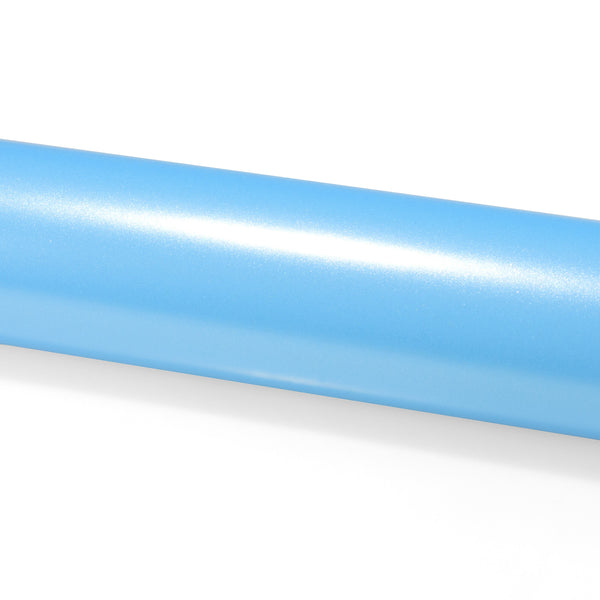 Matte Metallic Satin Pearl Light blue Vinyl Wrap
