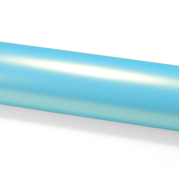 Coral Matte Coral Blue Gold Metallic Vinyl Wrap