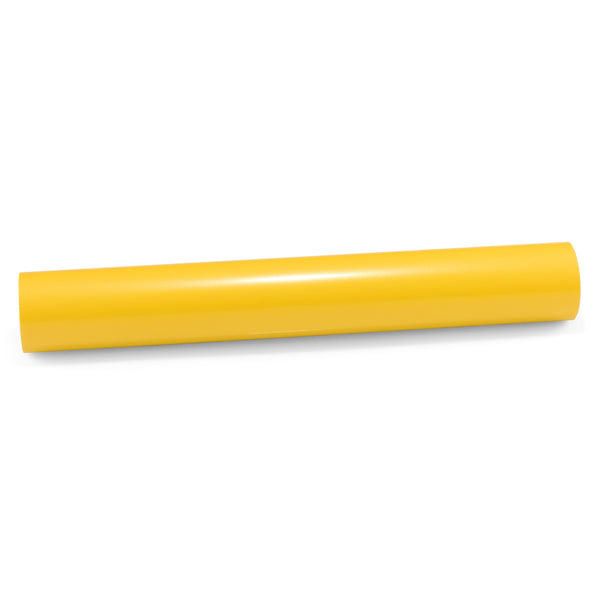 PET Super Gloss Metallic Cyber Yellow Vinyl Wrap