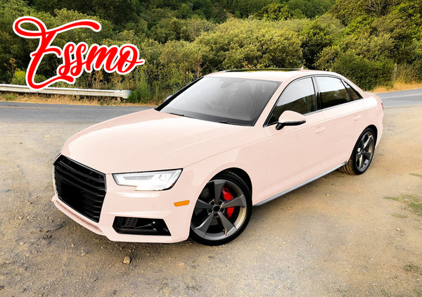 PET Super Gloss Pale Pink Vinyl Wrap