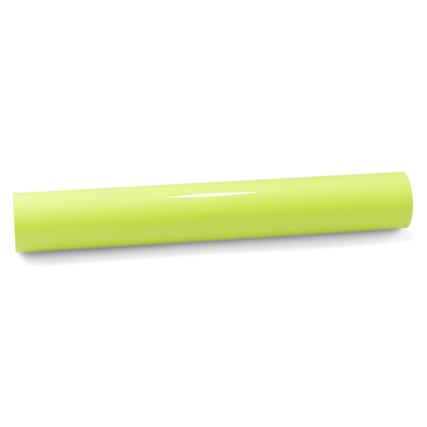 PET Super Gloss Acid Lime Vinyl Wrap