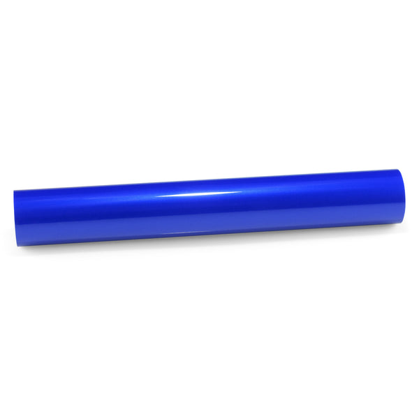 PET Super Gloss Metallic Intense Blue Vinyl Wrap