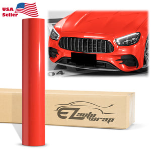 Super Gloss Metallic Candy Red Vinyl Wrap