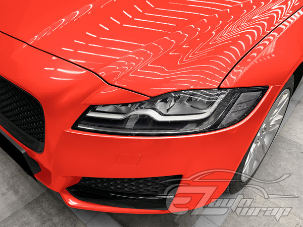 Super Gloss Metallic Candy Red Vinyl Wrap
