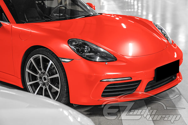 Super Gloss Metallic Candy Red Vinyl Wrap