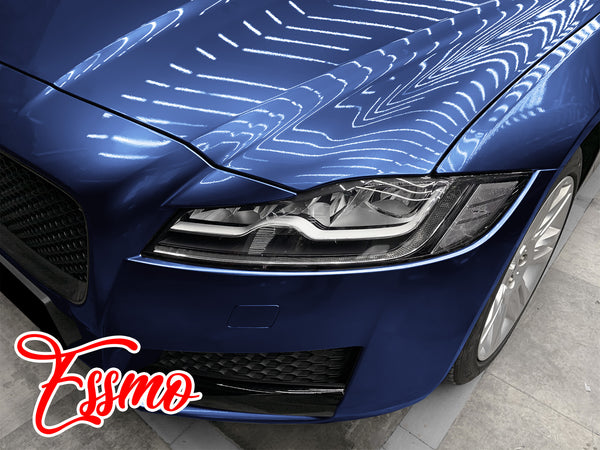 PET Super Gloss Metallic Midnight Blue Vinyl Wrap