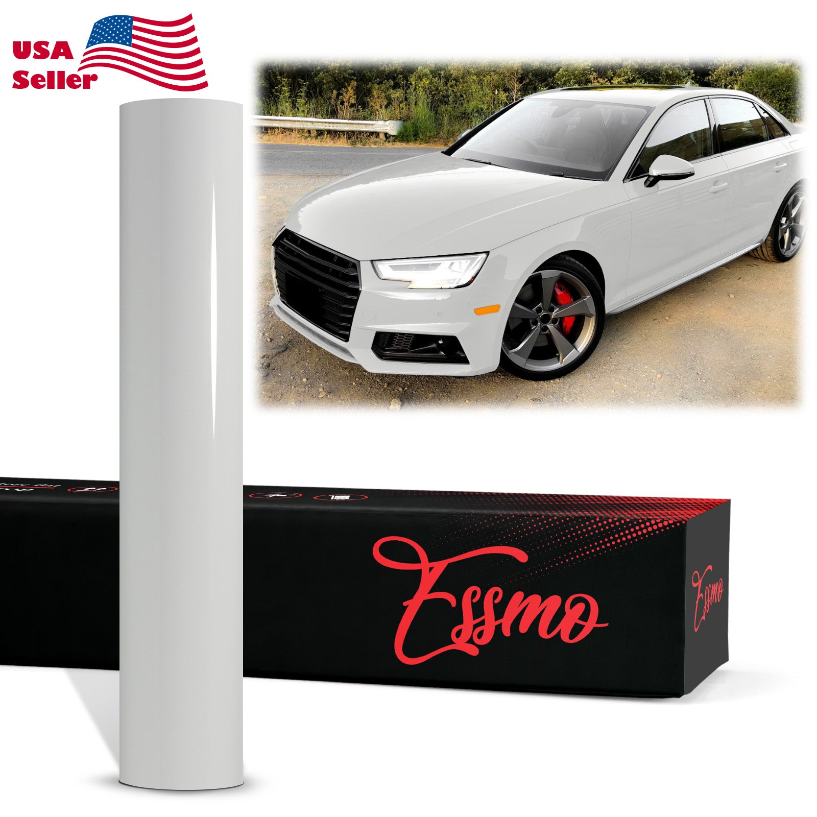 PET Super Gloss Storm Gray Vinyl Wrap