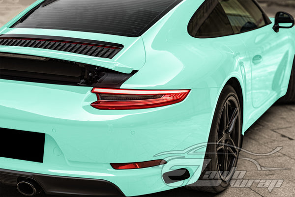 High Gloss Teal Vinyl Wrap