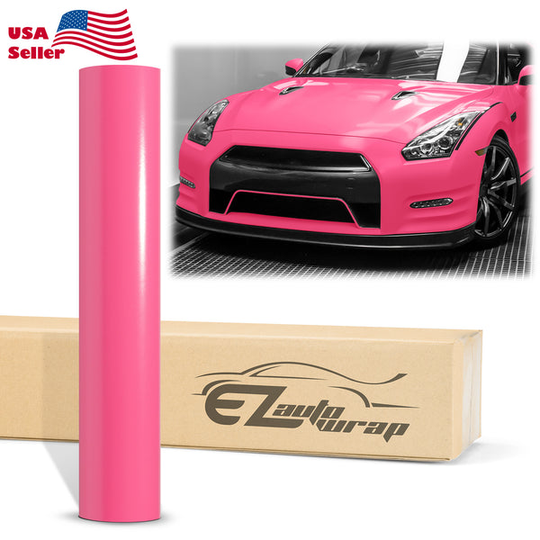 Satin Rose Red Matte Flat Vinyl Wrap