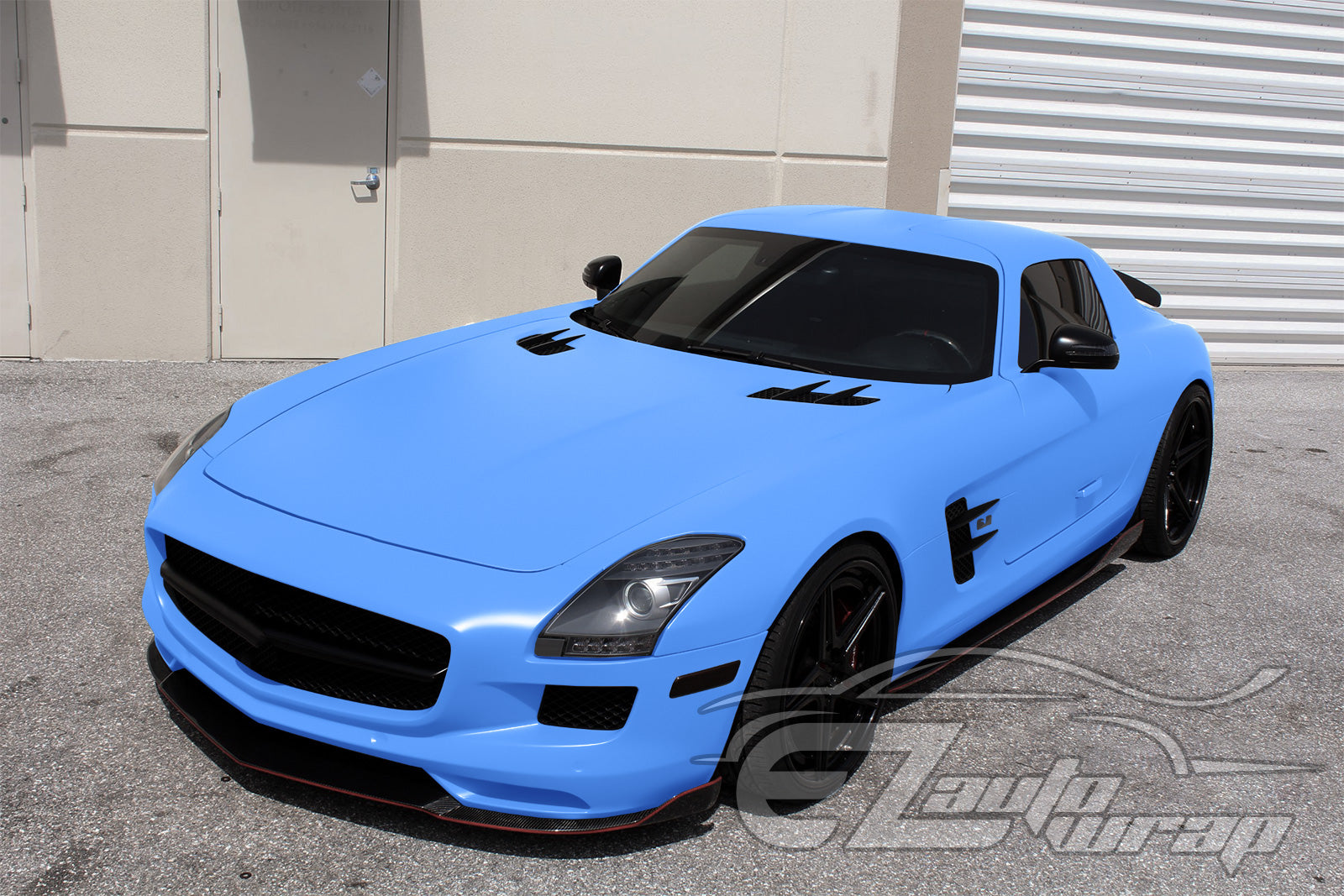 Satin Marina Blue Matte Flat Vinyl Wrap – EzAuto Wrap