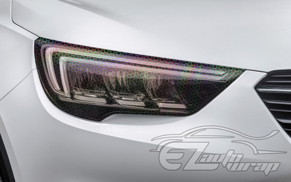 Tint Hex Holographic Light Taillight Headlight Tint Film