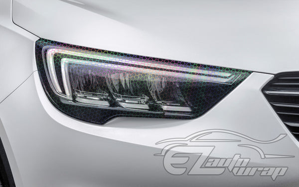 Tint Hex Holographic Clear Taillight Headlight Tint Film