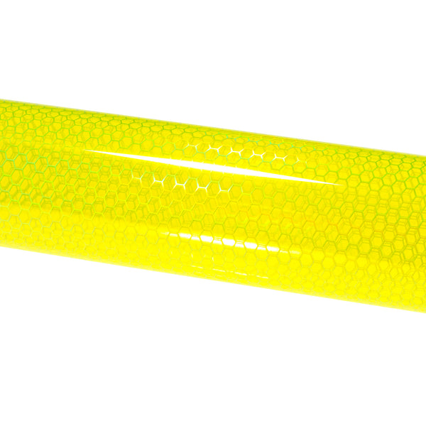 Tint Hex Holographic Neon Yellow Taillight Headlight Tint Film