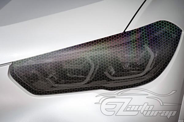 Tint Hex Holographic Matte Medium Taillight Headlight Tint Film