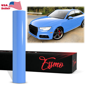 PET Super Gloss Marina Blue Vinyl Wrap