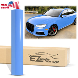 High Gloss Marina Blue Vinyl Wrap
