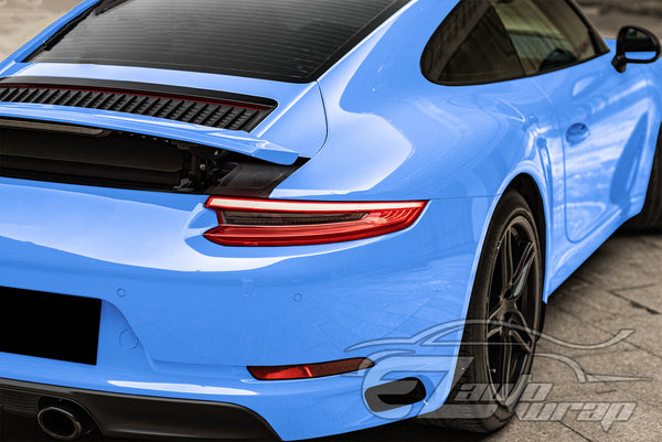 High Gloss Marina Blue Vinyl Wrap