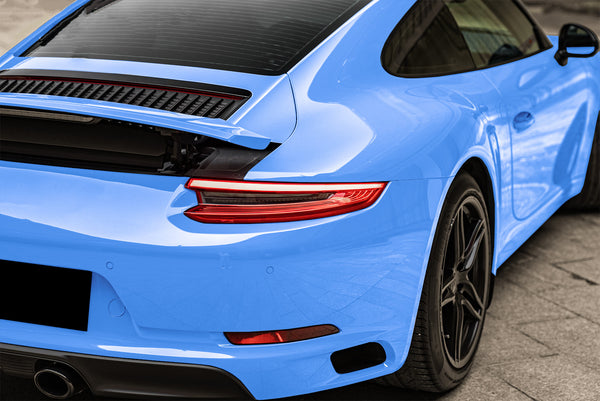 High Gloss Marina Blue Vinyl Wrap