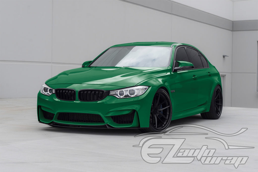 Matte Metallic Satin Pearl Dark Green Vinyl Wrap – EzAuto Wrap