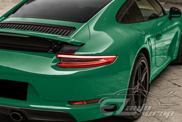 High Gloss Dark Green Vinyl Wrap