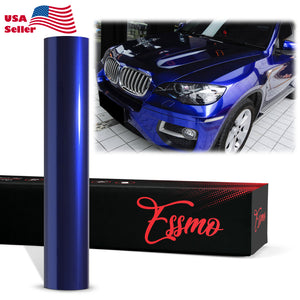 PET Super Gloss Metallic Blueberry Vinyl Wrap