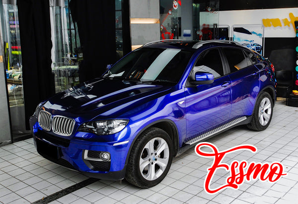 PET Super Gloss Metallic Blueberry Vinyl Wrap