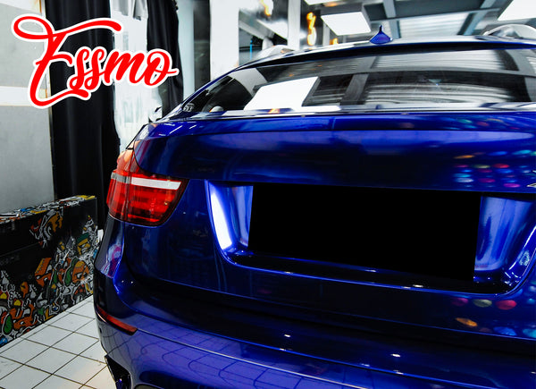 PET Super Gloss Metallic Blueberry Vinyl Wrap