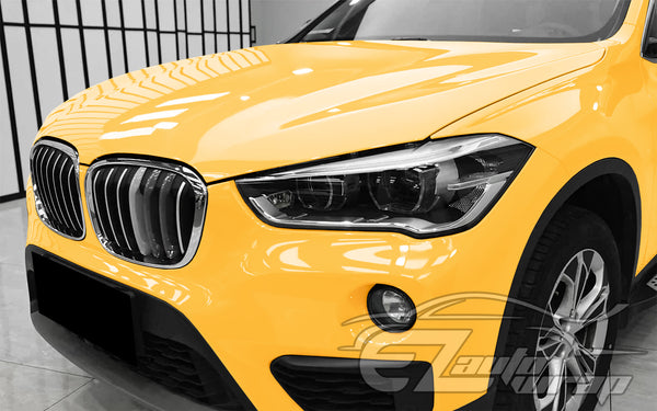 High Gloss Sunflower Yellow Vinyl Wrap