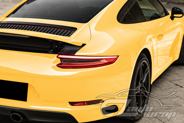 High Gloss Sunflower Yellow Vinyl Wrap