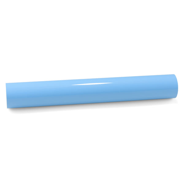 PET Super Gloss Baby Blue Vinyl Wrap
