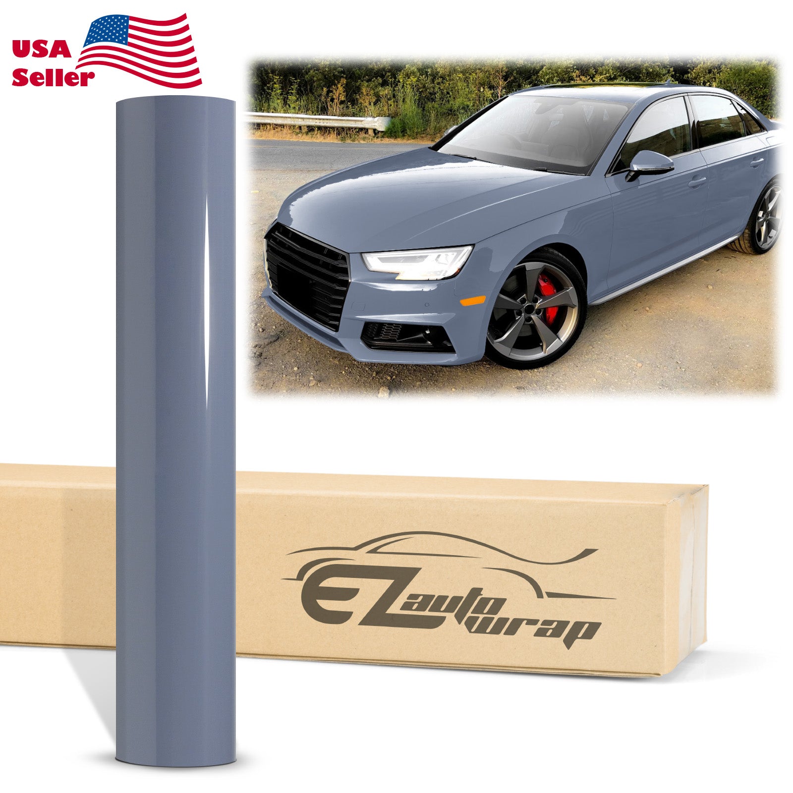 High Gloss Space Gray Vinyl Wrap