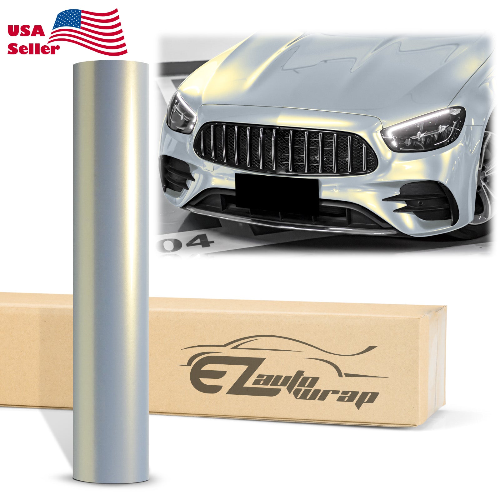 Space Candy Gloss Gray Gold Color Shift Vinyl Wrap