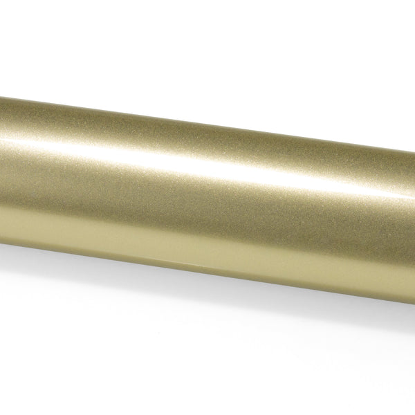 PET Super Gloss Metallic Champagne Gold Vinyl Wrap