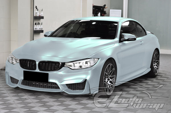 Space Candy Matte Gray Teal Vinyl Wrap