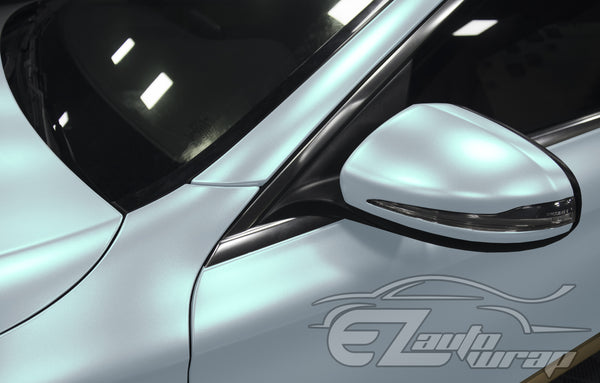 Space Candy Matte Gray Teal Vinyl Wrap