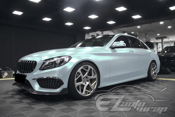 Space Candy Matte Gray Teal Vinyl Wrap