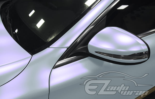 Space Candy Matte Gray Purple Vinyl Wrap