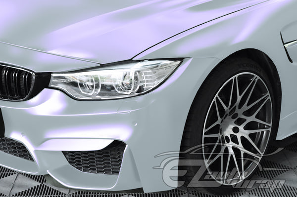 Space Candy Matte Gray Purple Vinyl Wrap