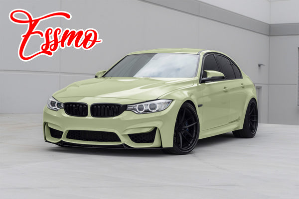 PET Super Gloss Light Khaki Green Vinyl Wrap