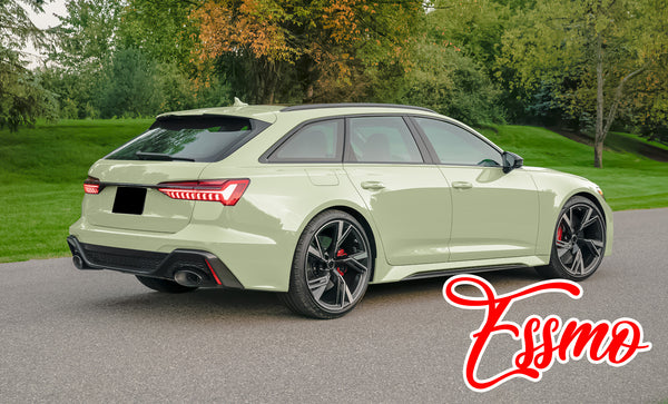 PET Super Gloss Light Khaki Green Vinyl Wrap