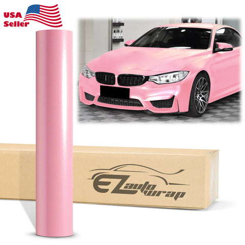 Matte Metallic Satin Pearl Diamond Pink Vinyl Wrap